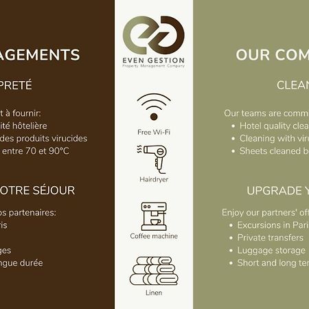 Studio 4P Calme/Full Equipped/Charonne/Perelachese Paris Extérieur photo